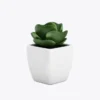 Antique Metal Planter - Silver