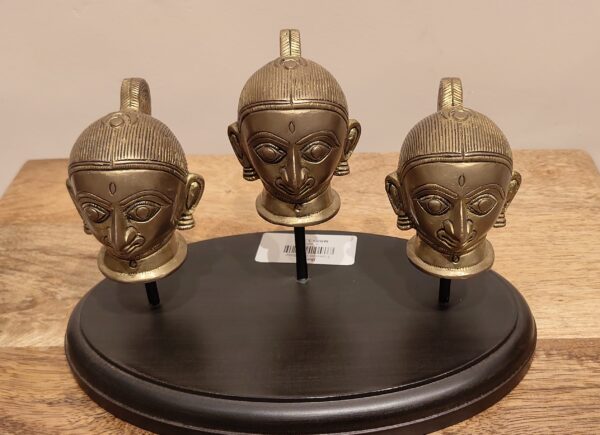 Art of ancient handcrafted tribal brass sculpture2_ Ancient Handcrafted Tribal Brass Sculpture by Bodhi