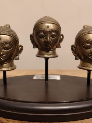 Ancient Handcrafted Tribal Brass Sculpture