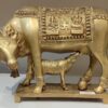 Brass Kamadenu Statue Decor by Bodhi