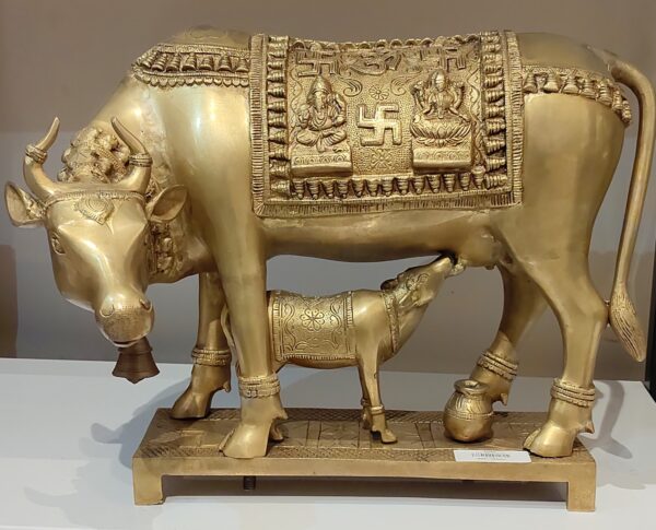 Brass Kamadenu Statue Decor Brass Kamadenu Statue Decor by Bodhi