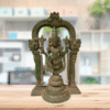 Exquisite Brass Idol of Lord Venkateshwara by Bodhi