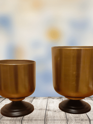 Doom planter - set of 2 powder coating spray
