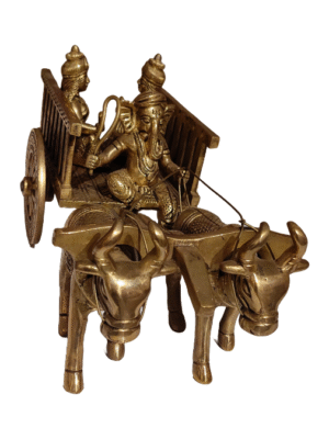 Ganesha on Bullock Cart by Bodhi