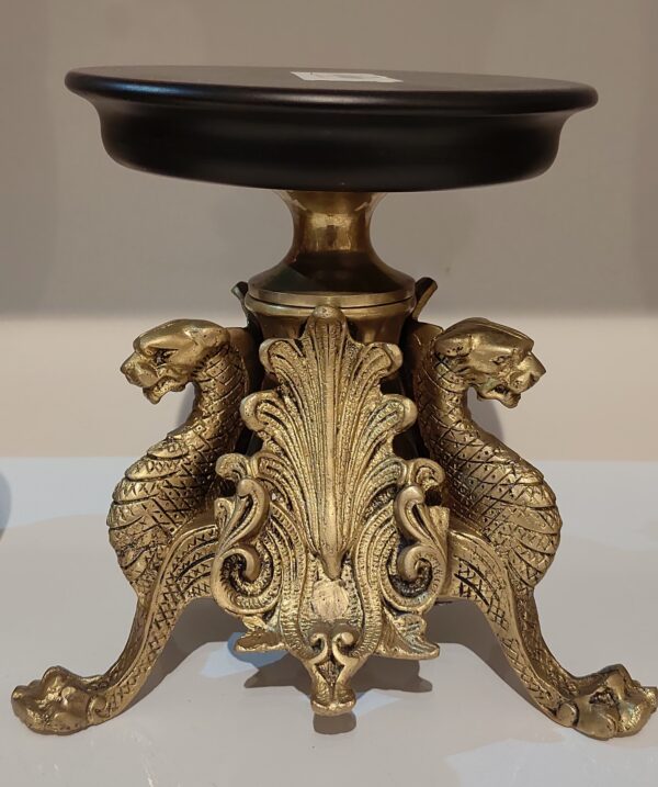 Regal Antique Brass Pedestal Stand – Decor Regal Antique Brass Pedestal Stand – Decor by Bodhi