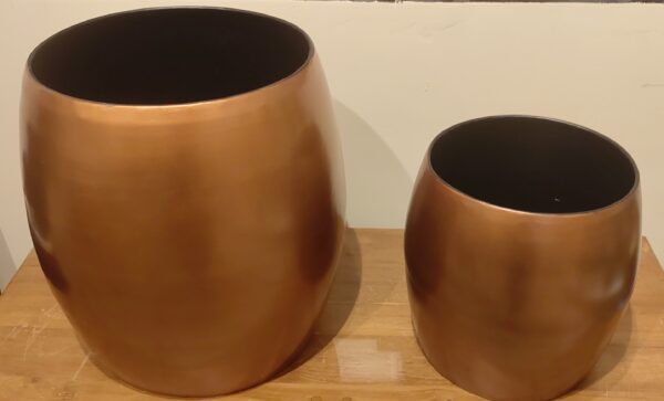 Garath Brass Planter – Set of 2 by Bodhi Garath Brass Planter – Set of 2