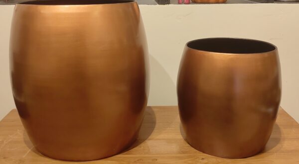 Garath Brass Planter – Set of 2 by Bodhi Garath Brass Planter – Set of 2 by Bodhi